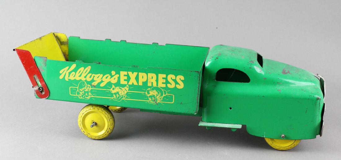 Marx Pressed Steel Kellogg's Express Truck: Marx Pressed Steel Kellogg's Express Truck.