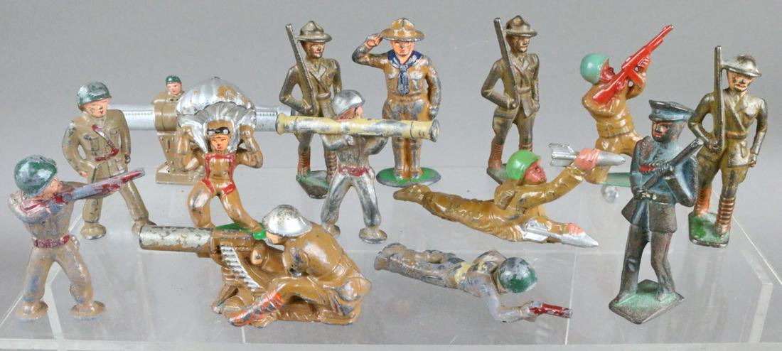 Manoil Barclay Toy Soldier Lot: Manoil Barclay Toy Soldier Lot (14)