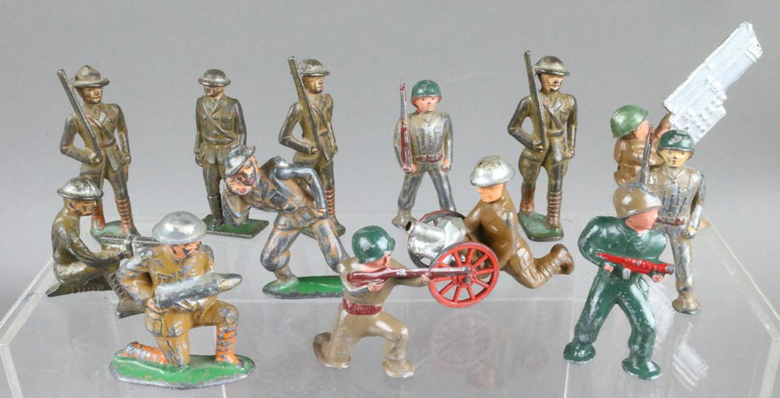 Manoil Barclay Toy Soldier Lot: Manoil Barclay Toy Soldier Lot (13)