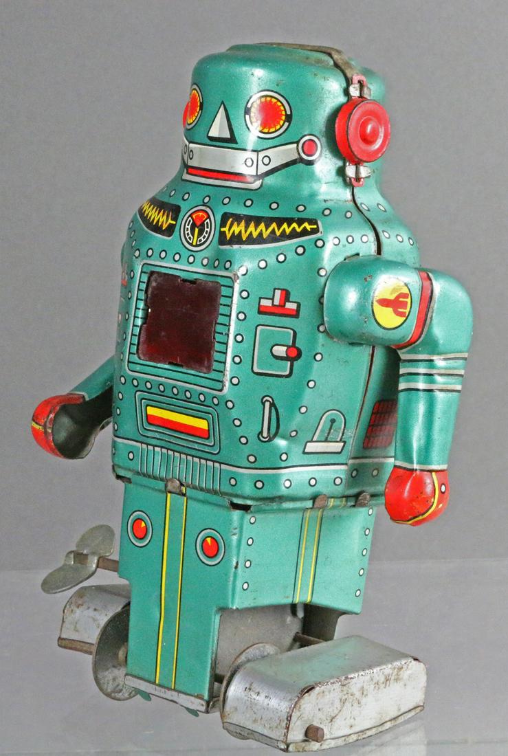 Nomura Robot Tin Litho Wind Up: Nomura Robot Tin Litho Wind Up 6 inches