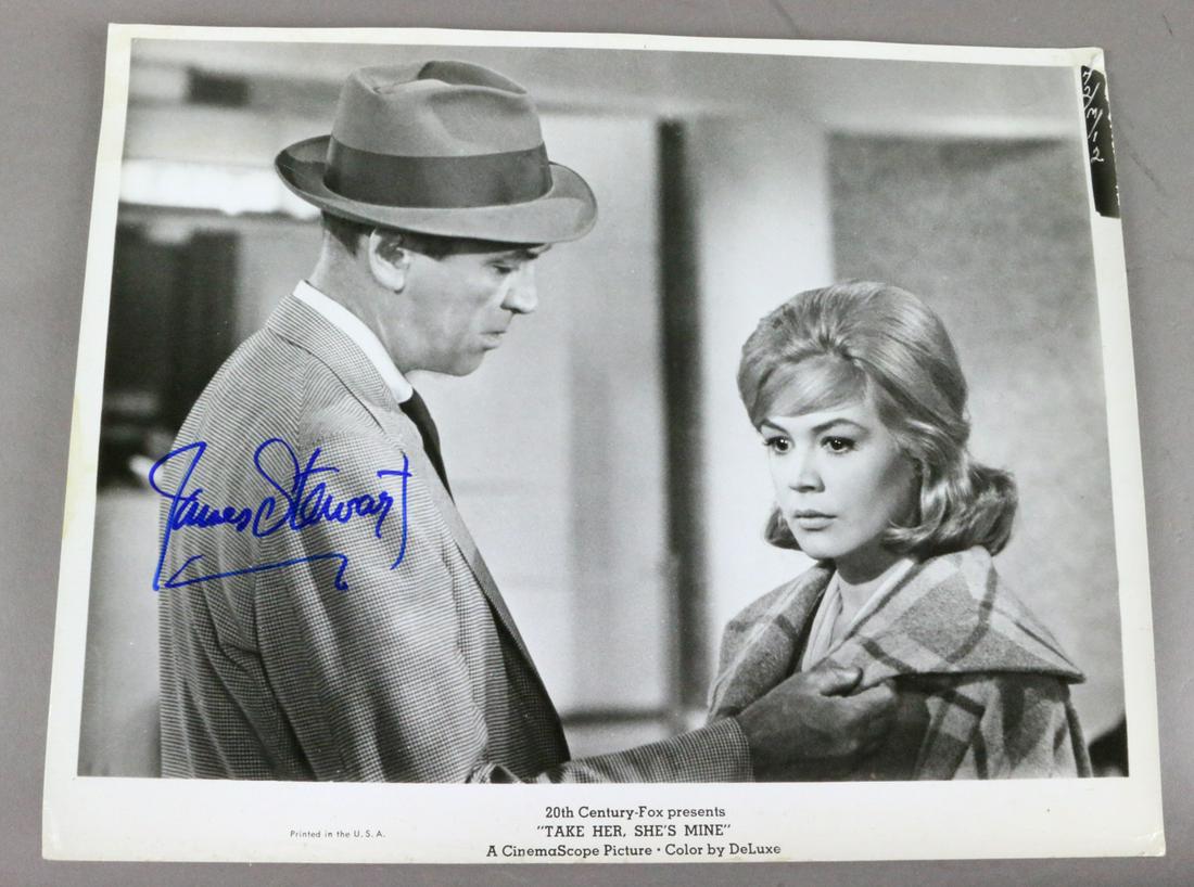 James Stewart 20th Century Fox Promo Photo: 8x11. All autographs & signed ephemera presented here is from the Cordelia Platt autograph collection. Highly regarded in the autograph industry, Cordelia was the president of the UACC (United autogra