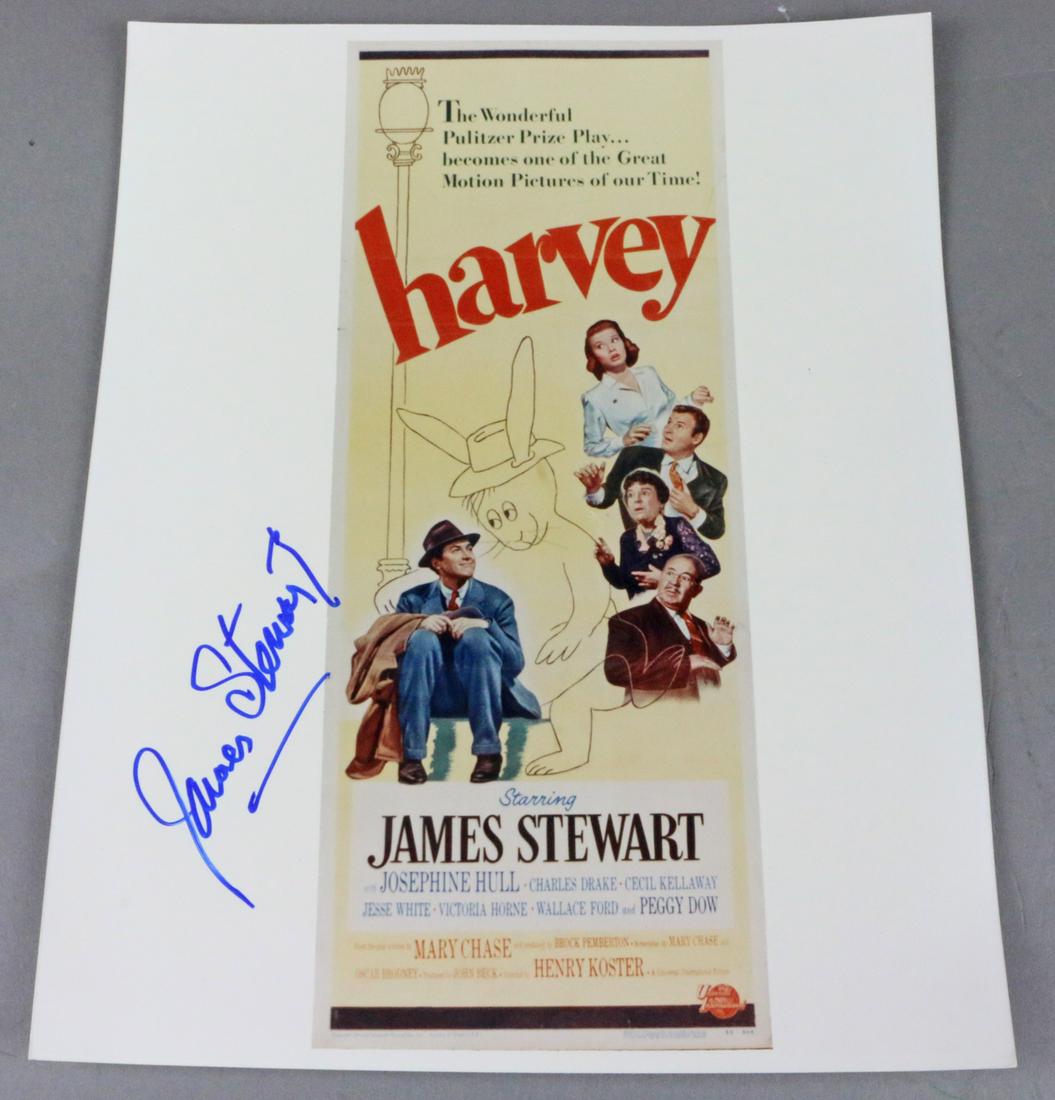 James Stewart Harvey The Rabbit Hand Drawn Cartoon: All autographs & signed ephemera presented here is from the Cordelia Platt autograph collection. Highly regarded in the autograph industry, Cordelia was the president of the UACC (United autograph col