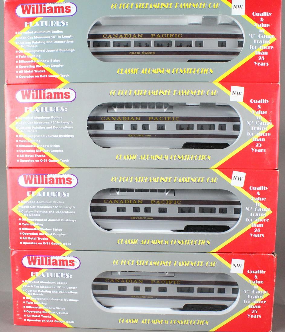 Williams Canadian Pacific 60 Ft. Streamlined Set (1 of 2)