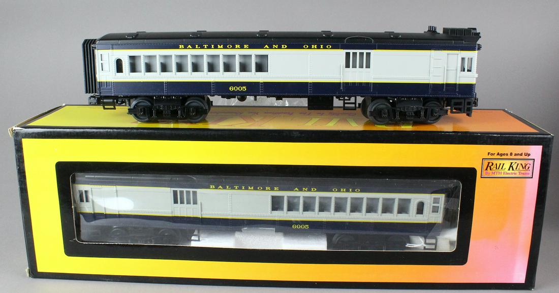 2- MTH Rail King Doodlebug B&O Diesel Engine Units (1 of 4)