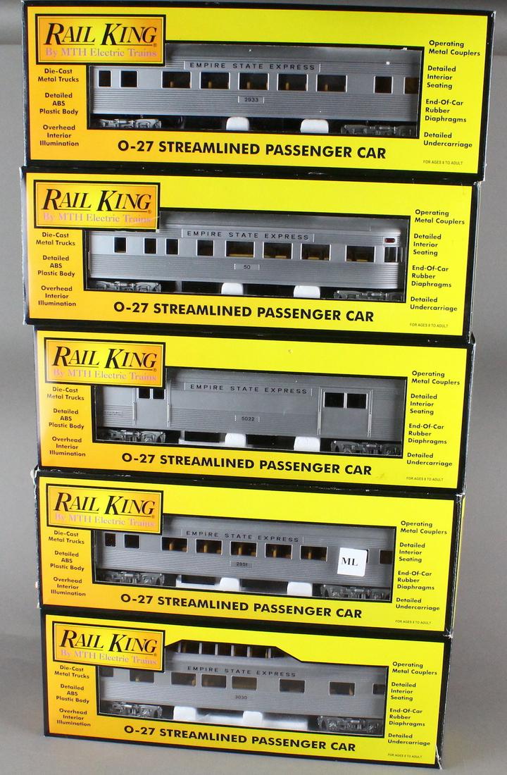 MTH Rail King 5 NYC Empire State Express Cars (1 of 3)