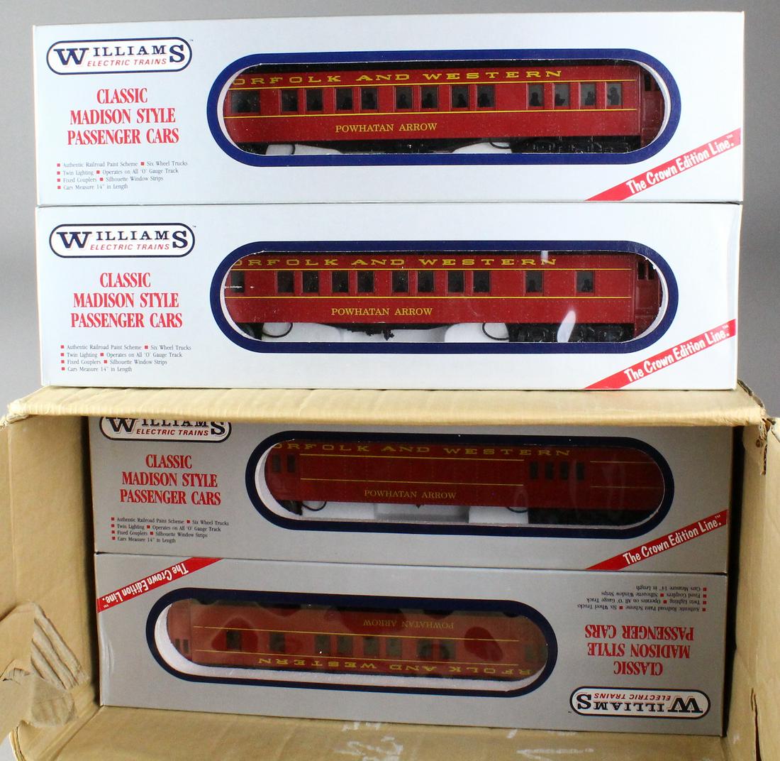 Williams Norfolk & Western Boxed Set 4 Cars (1 of 3)