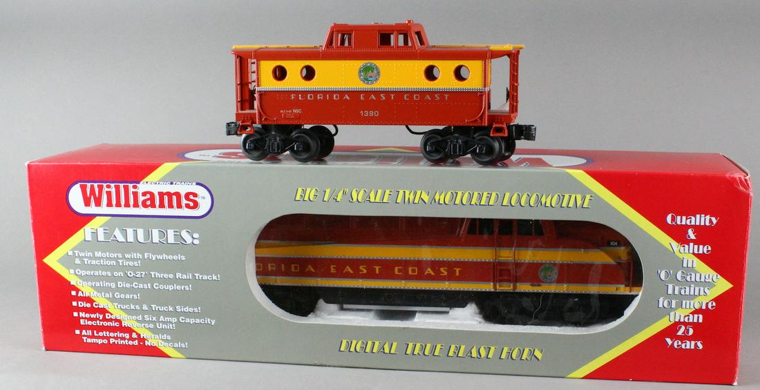 Williams Diesel Florida Coast BL107 & FEC Caboose (1 of 4)