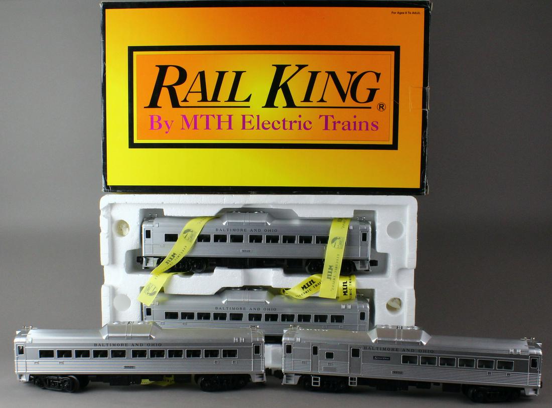 MTH Rail King 2 RDC Budd Car Sets B&O Motorized (1 of 5)