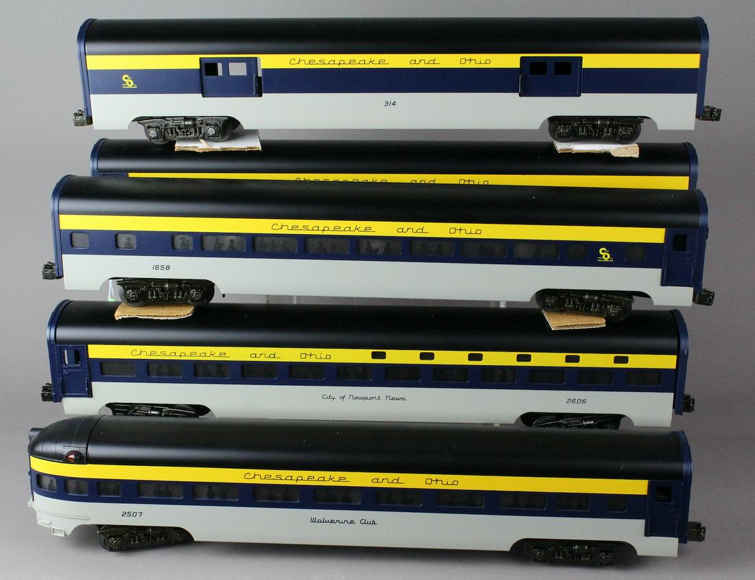 MTH Rail King C&O Passenger Cars (1 of 3)