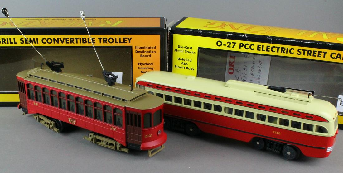 MTH Rail King Trolley Street Cars in Box (1 of 4)