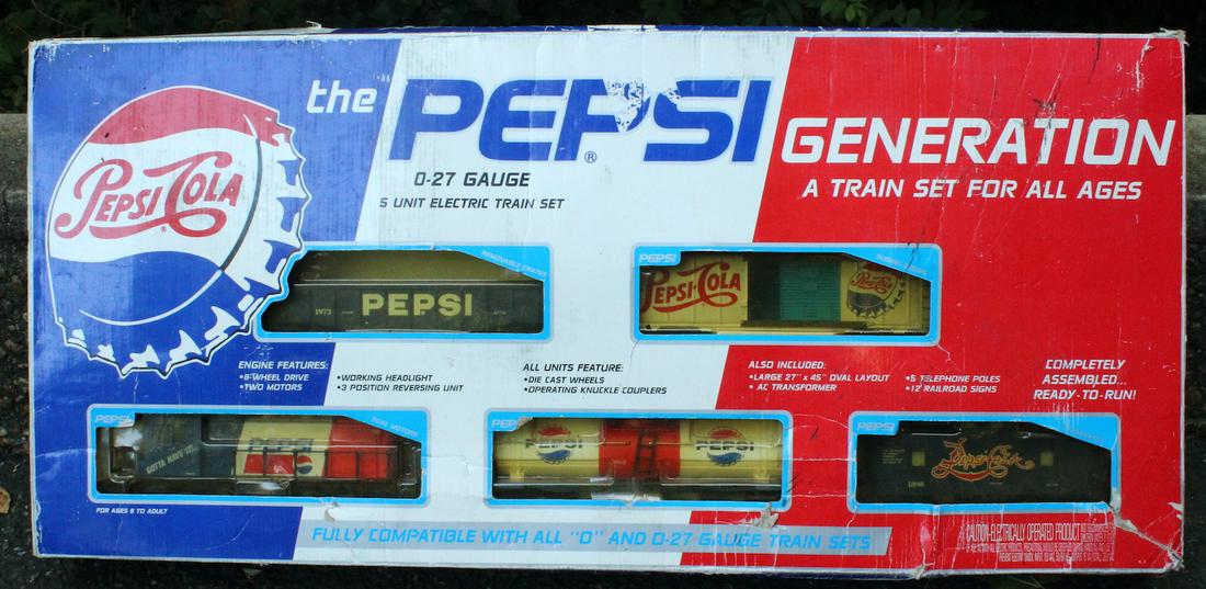 Lionel B&O Pepsi Generation Train Set in Box (1 of 3)