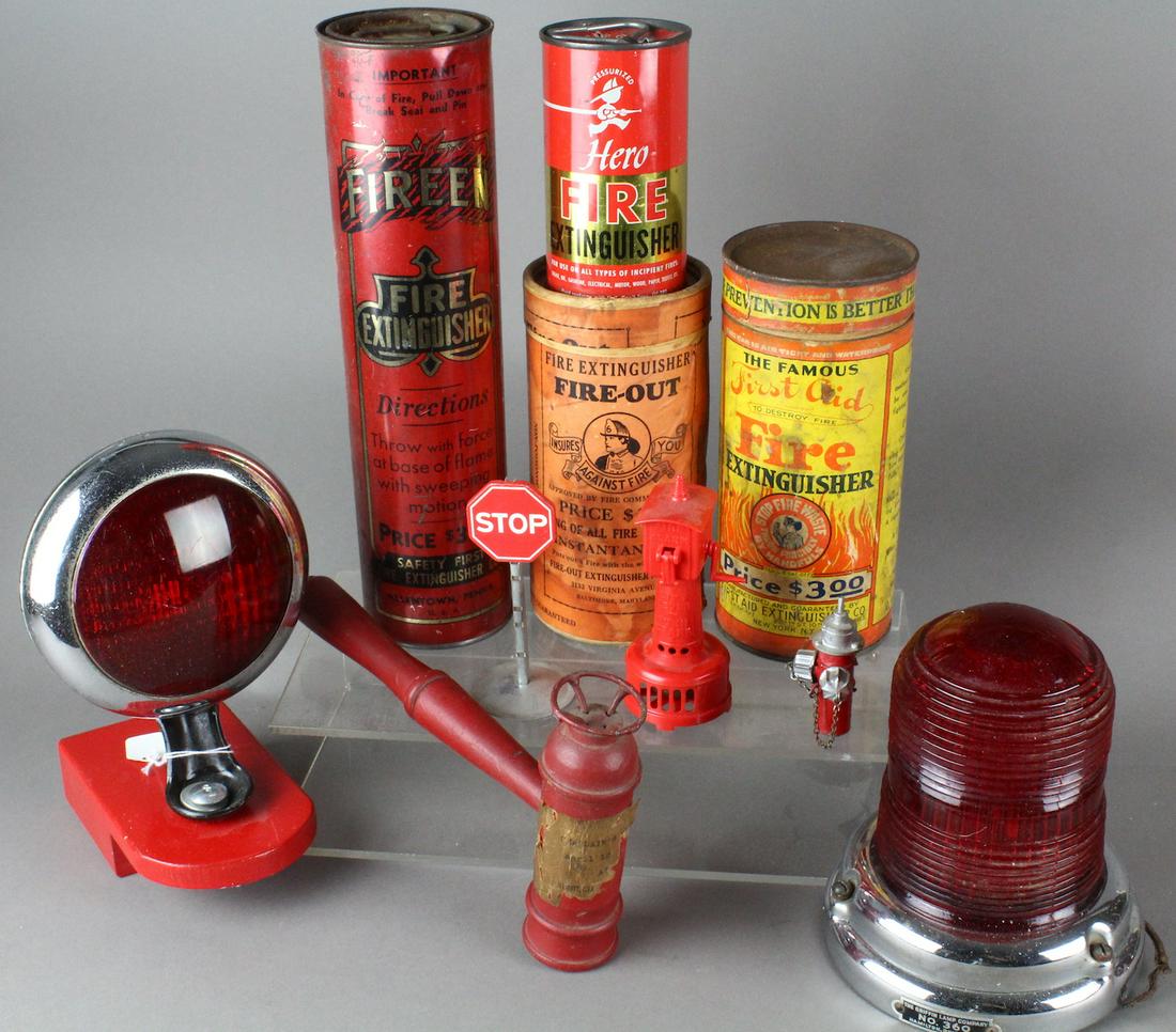 Firefighting Memorabilia Lot (1 of 2)