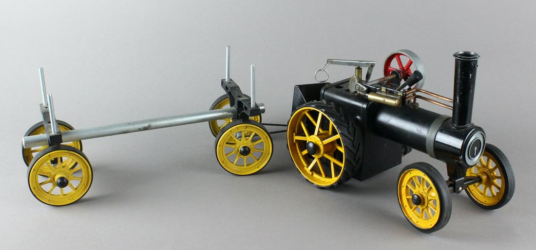 Mamod Live Steam Tractor & Wagon (1 of 3)