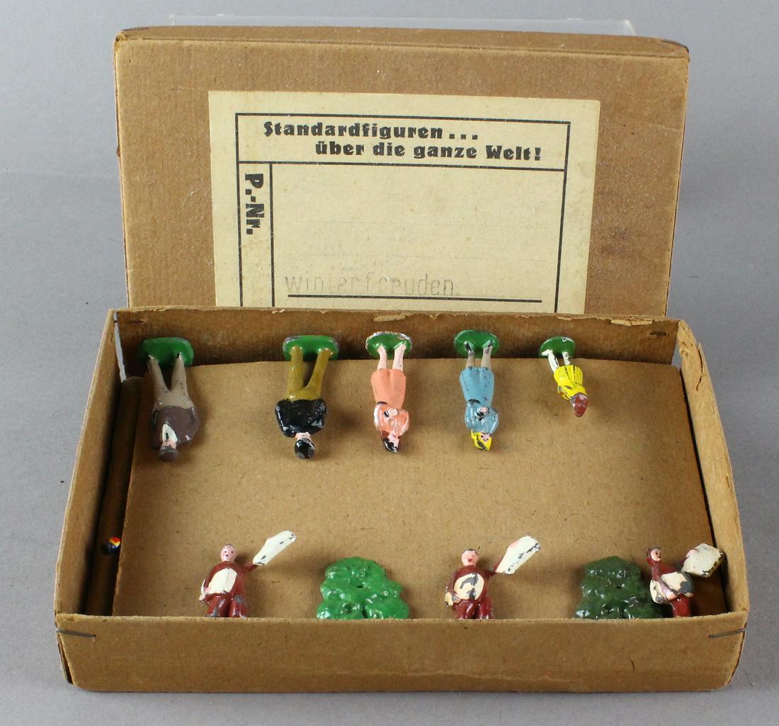 German Railroad Metal Figures in Original Box (1 of 3)