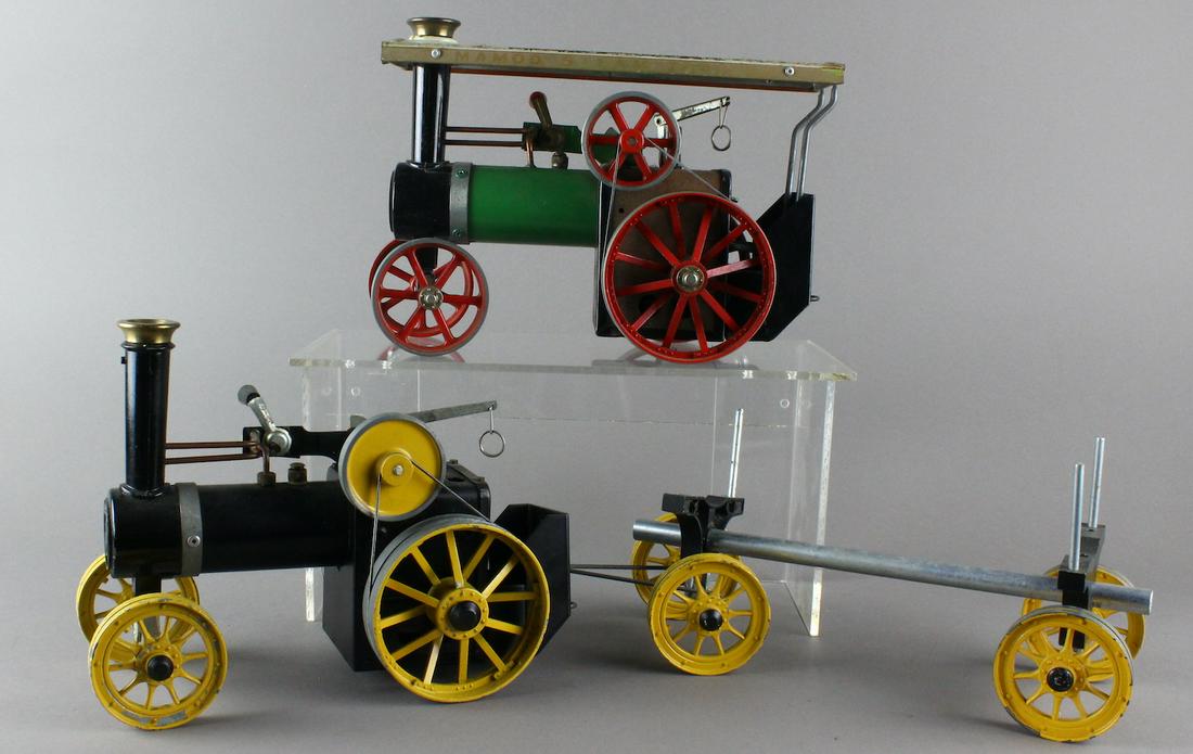 Mamod Steam Tractor & Traction Engine & Cart