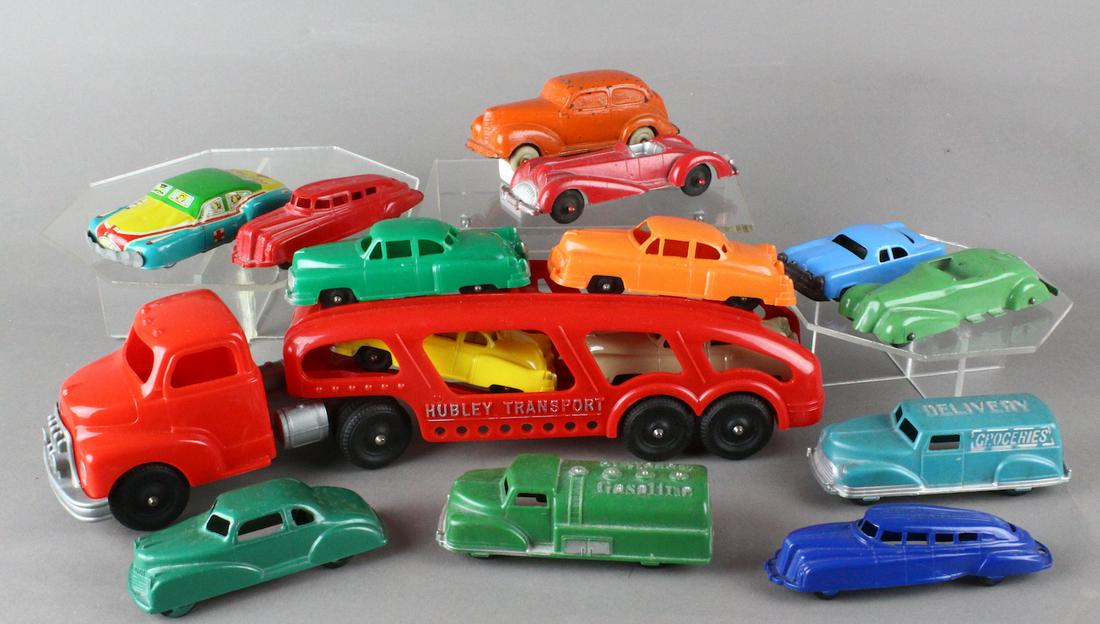 Hubley Car Carrier Transporter & Tootsietoy (1 of 3)