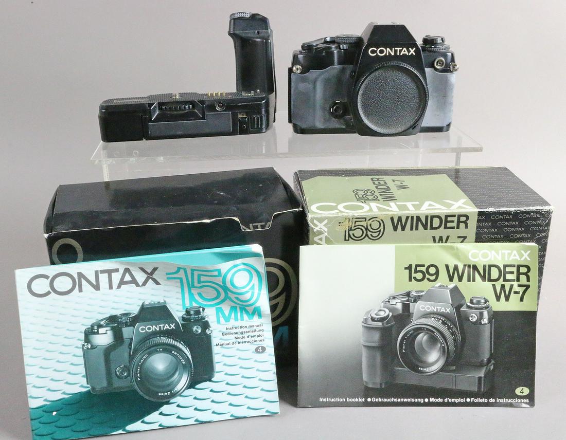 Contax 159 and Winder Lot (1 of 4)