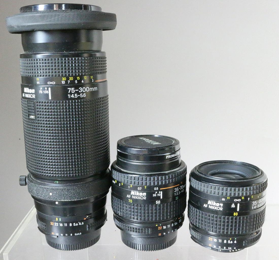 Nikon AF Lens Lot (1 of 2)