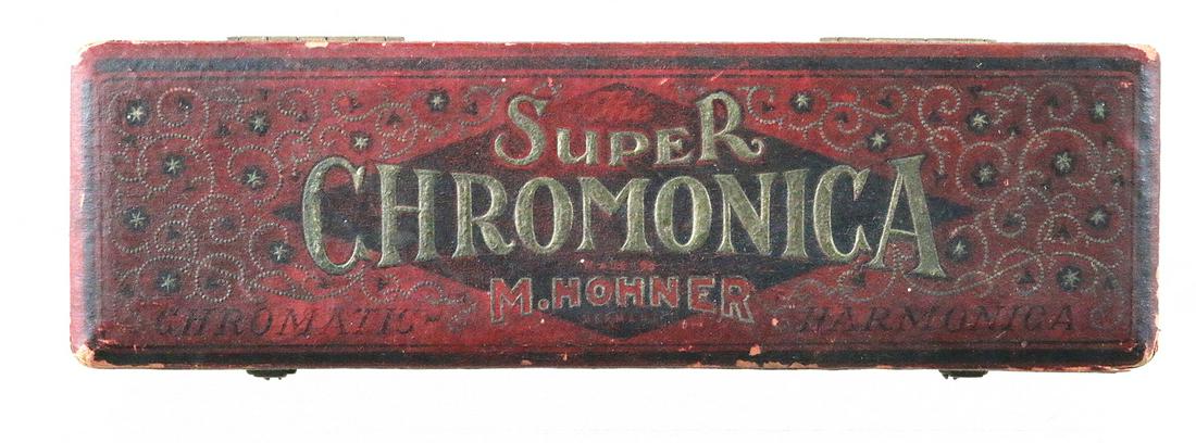 Hohner Chromonica Harmonica 1930's in Box (1 of 3)