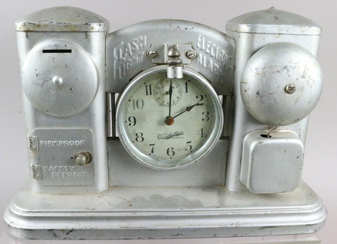 Flash Light Savings Bank Clock Alarm (1 of 2)