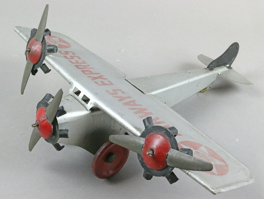 Girard Airways Express Tin Litho Plane (1 of 3)