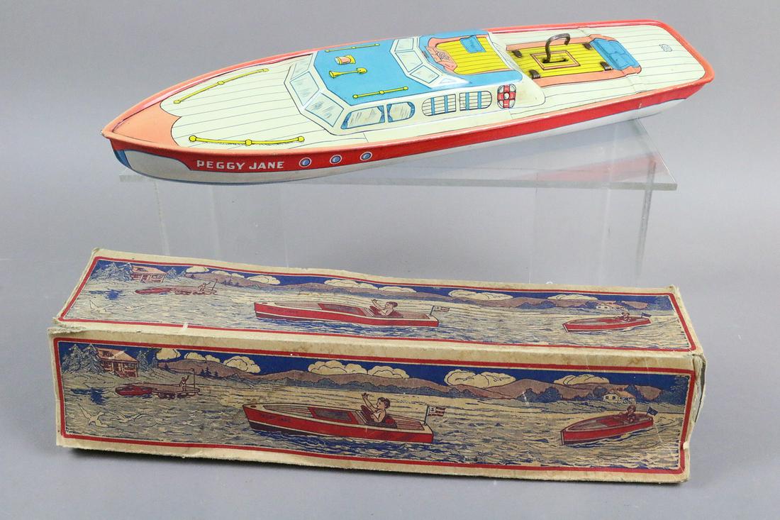 J Chein Peggy Jane Boat In Box (1 of 2)