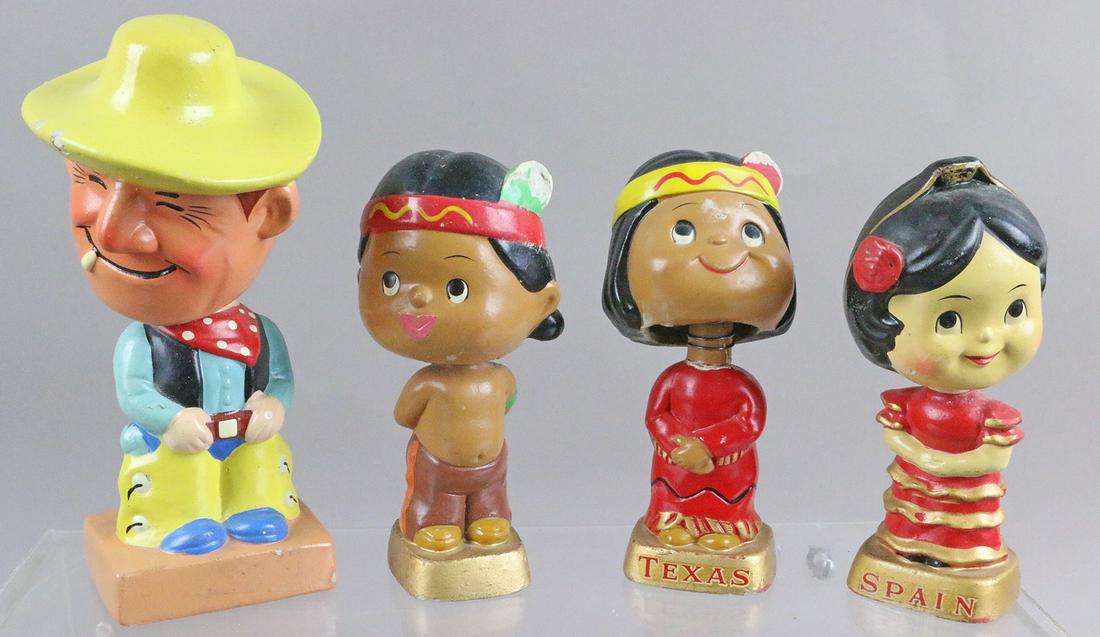 Cowboys and Indians Nodder Lot (1 of 2)