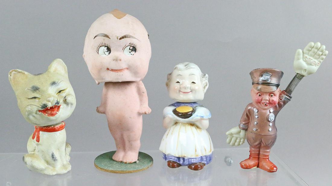 German Composition Nodder Lot (1 of 2)