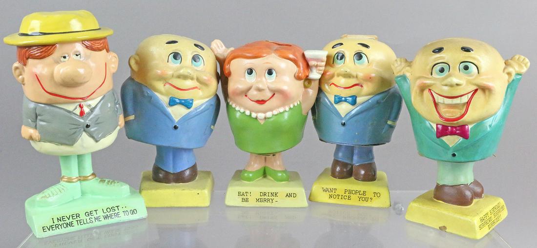 Whimsical  Japan Nodders (1 of 2)