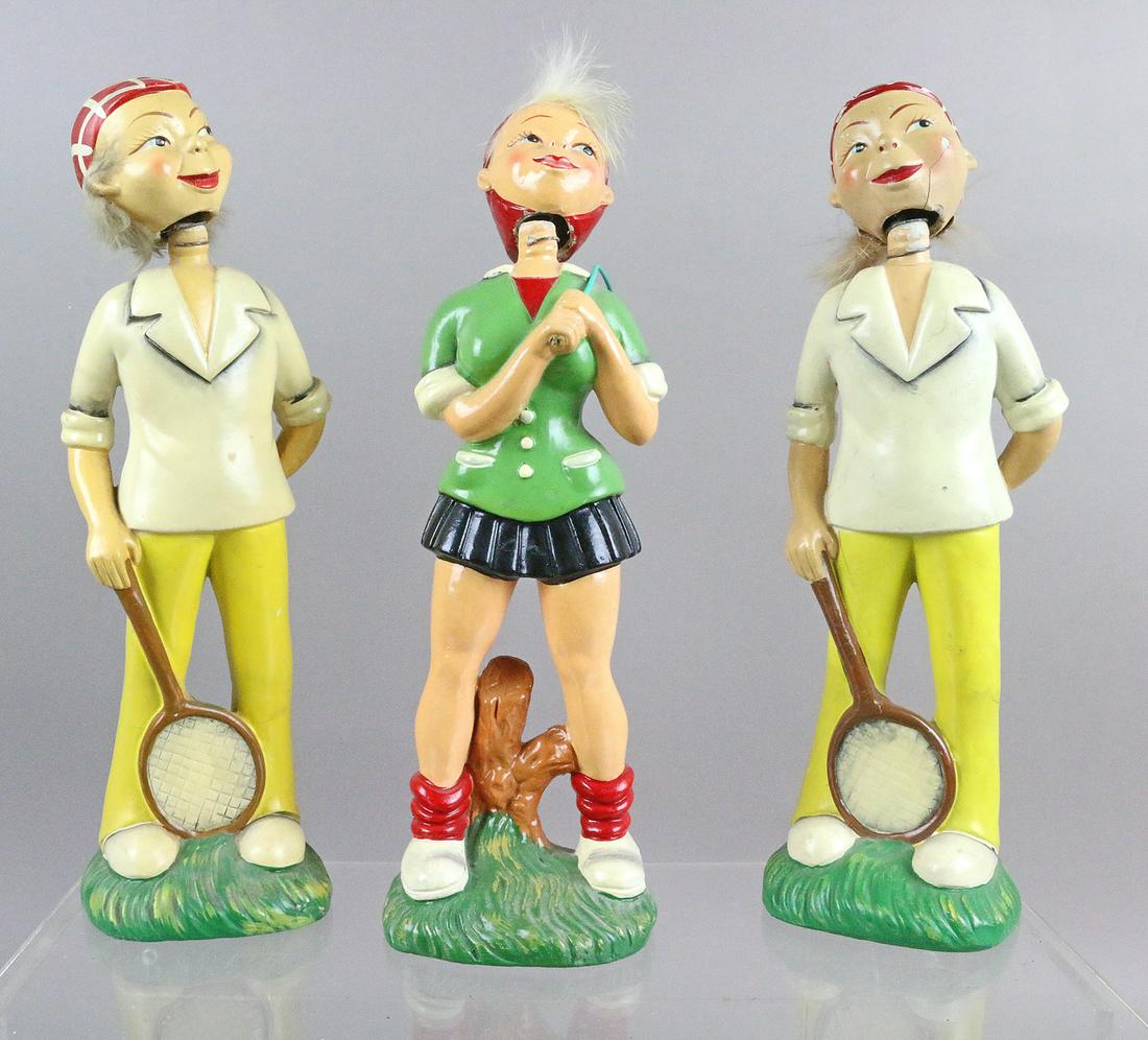 50s Modern Sports Nodders Lot (1 of 2)