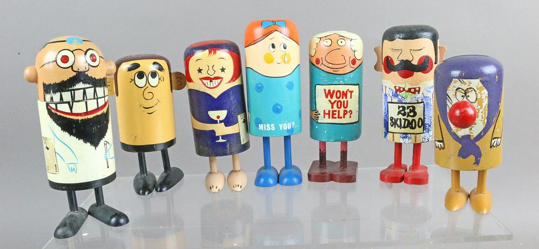 Push Up Walker Lot: Push Up Walker Lot, 7, wood, Japan, 5, 6 inches