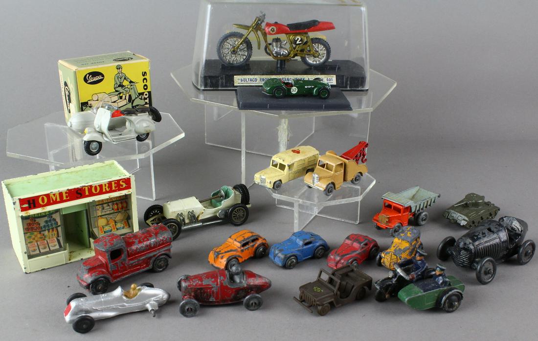 Tekno Vespa in Box & Die Cast Car lot Dinky Matchbox (1 of 4)