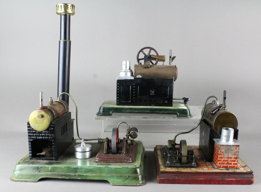 3 Bing German Steam Engines (1 of 3)