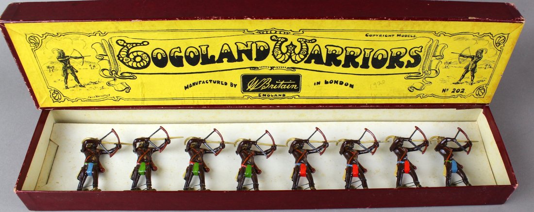 Britains Set Pre-War Togoland Warriors #202 (1 of 2)