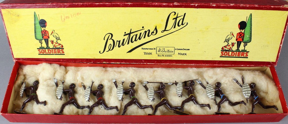 Britains Set #147 Zulu Warriors of Africa (1 of 2)