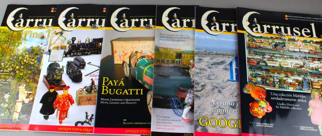 Carrusel Magazine 6 Issues European Toy Collecting (1 of 2)