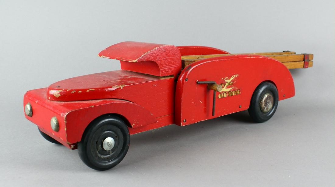 Buddy L Ladder Truck Victory 1940s (1 of 5)