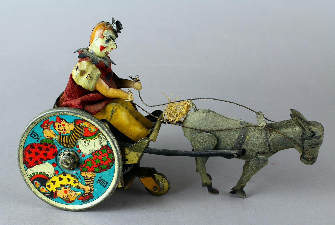 Lehmann Balky Mule German Tin Wind Up (1 of 4)