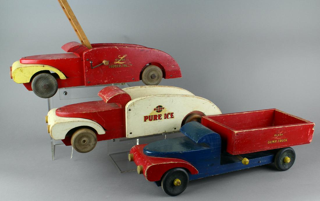 3 Buddy L Trucks (1 of 3)