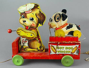 Fisher Price Hot Dog Wagon 750 & Butch (1 of 3)