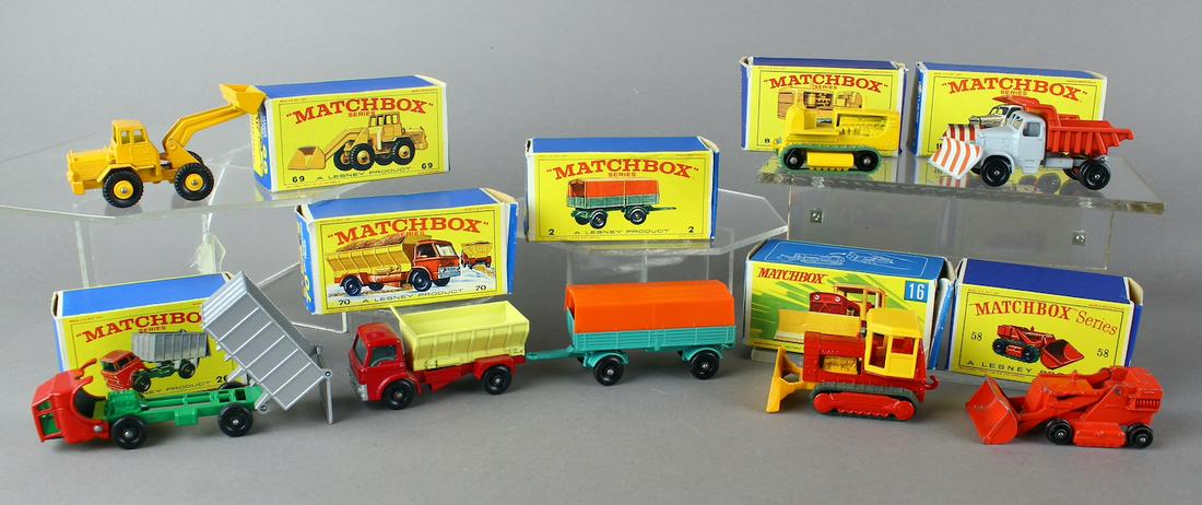 Matchbox Construction Trucks All Boxed (1 of 6)