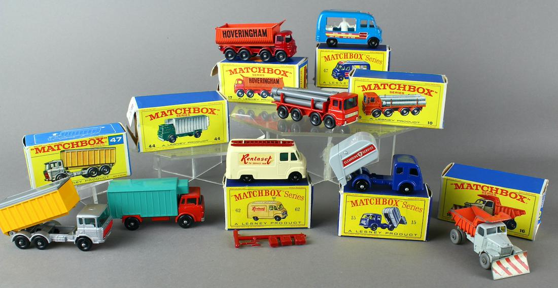 Matchbox Trucks in Box (1 of 5)