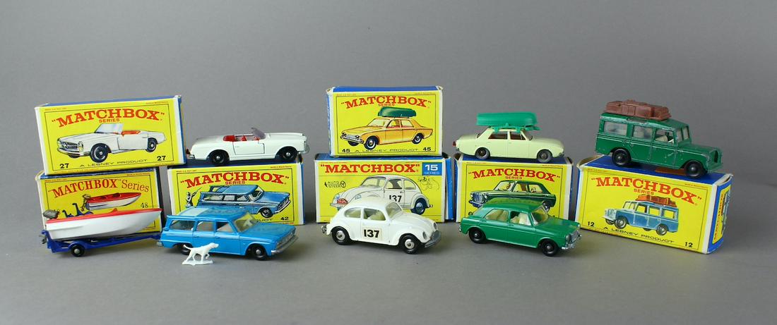 Matchbox Cars In Box (1 of 3)