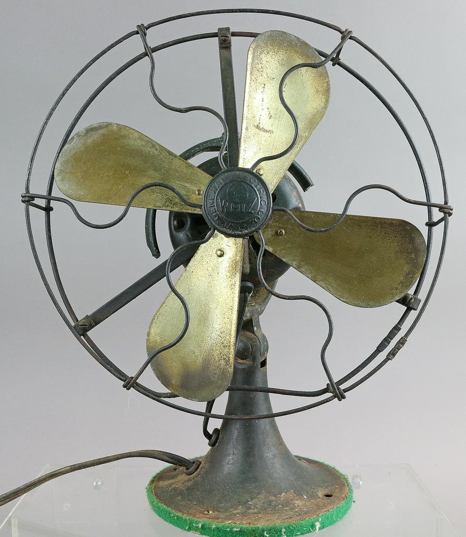GE Brass Blade Fan Whiz Fan (1 of 3)