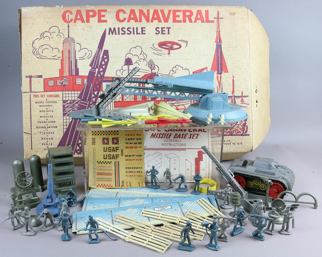 Marx Cape Canaveral Playset In Box (1 of 3)