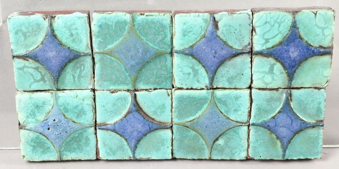Grueby Tile Lot (1 of 3)