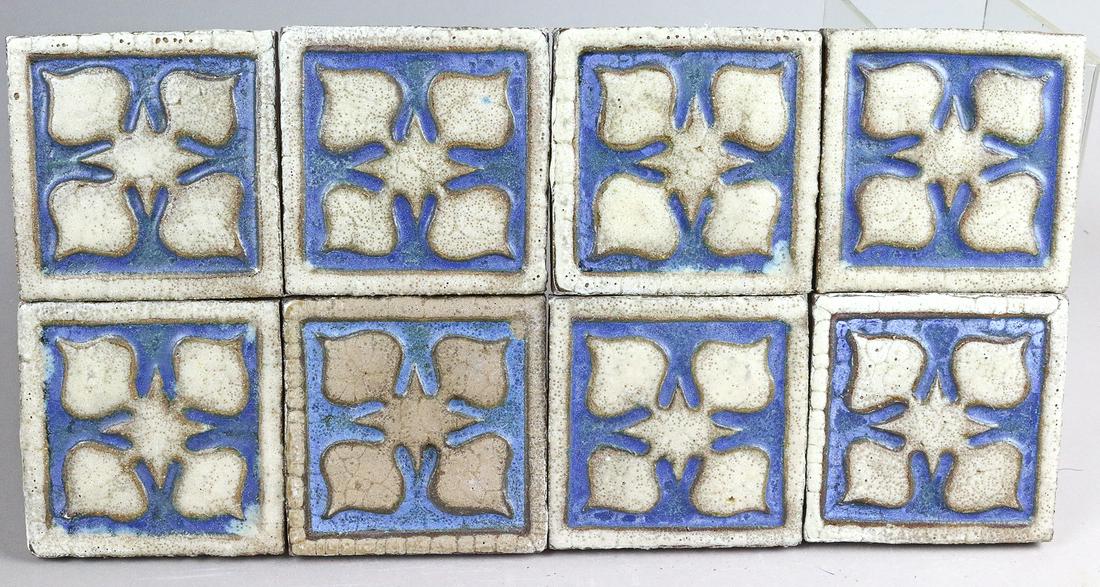 Grueby Tile Lot (1 of 3)