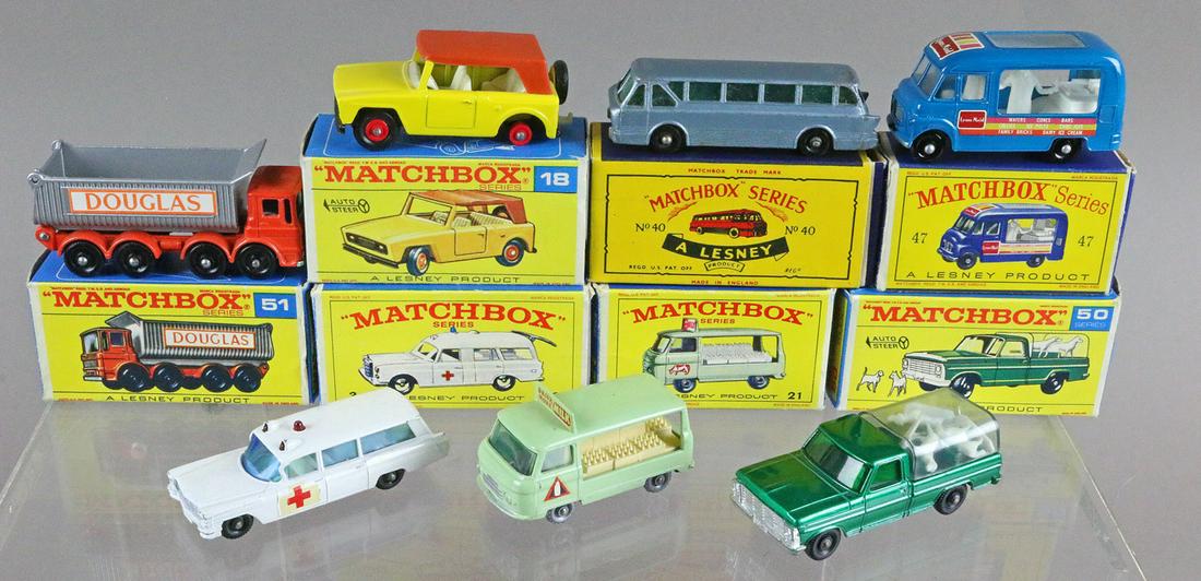 Matchbox Car Lot in Boxes (1 of 1)