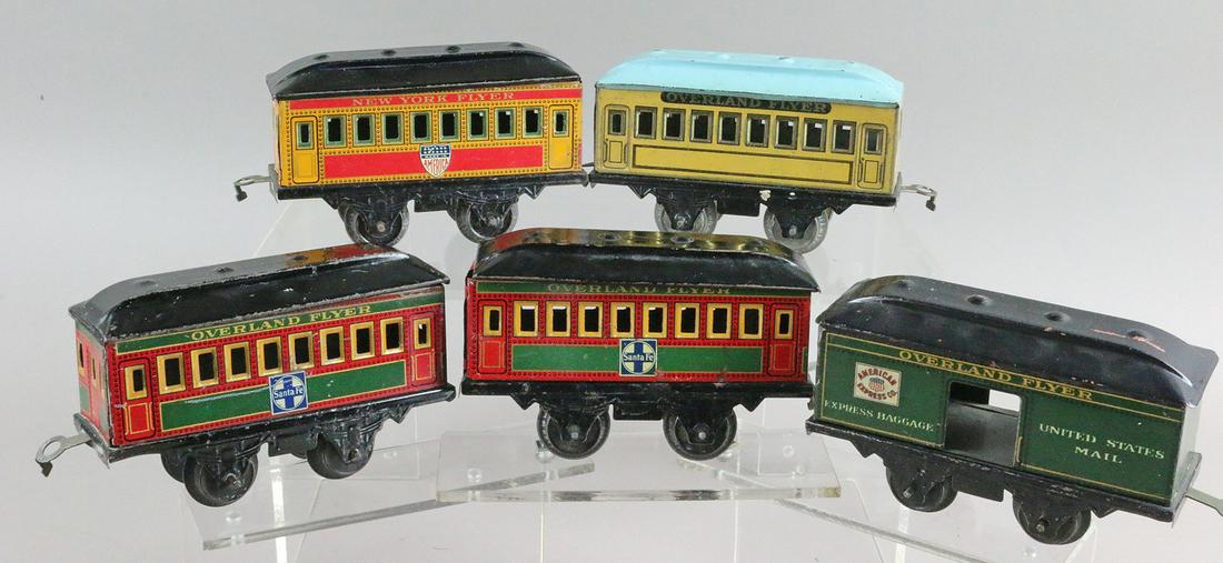 American Flyer Tin Type Car Lot (1 of 2)