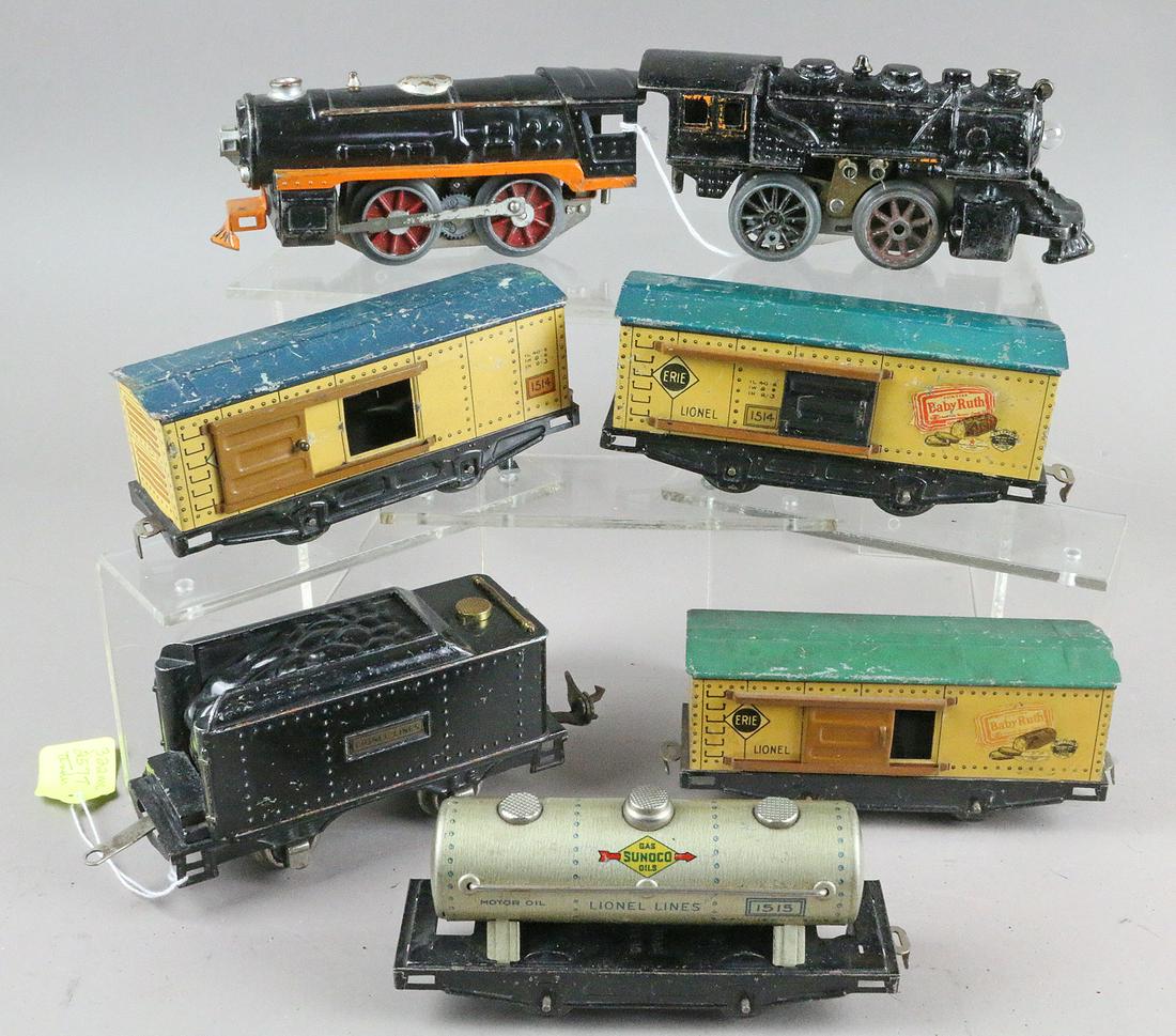 Lionel Winner Locomotive Clockwork Train Lot (1 of 2)